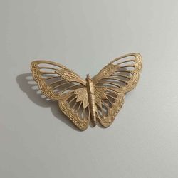 Decorative Metallic Gold Butterfly Accessory