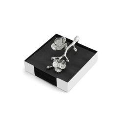 Michael Aram White Orchid Napkin Cocktail Holder New