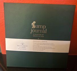 New Pregnancy Journal. Forest Green. Hard Cover