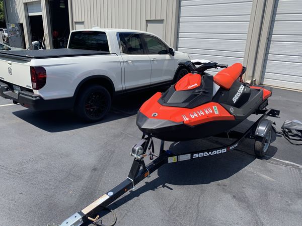 2016 3up 90 hp seadoo spark with ibr and many extras with low hours