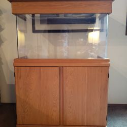 50 Gallon Acrylic Aquarium,  Stand, & Canopy