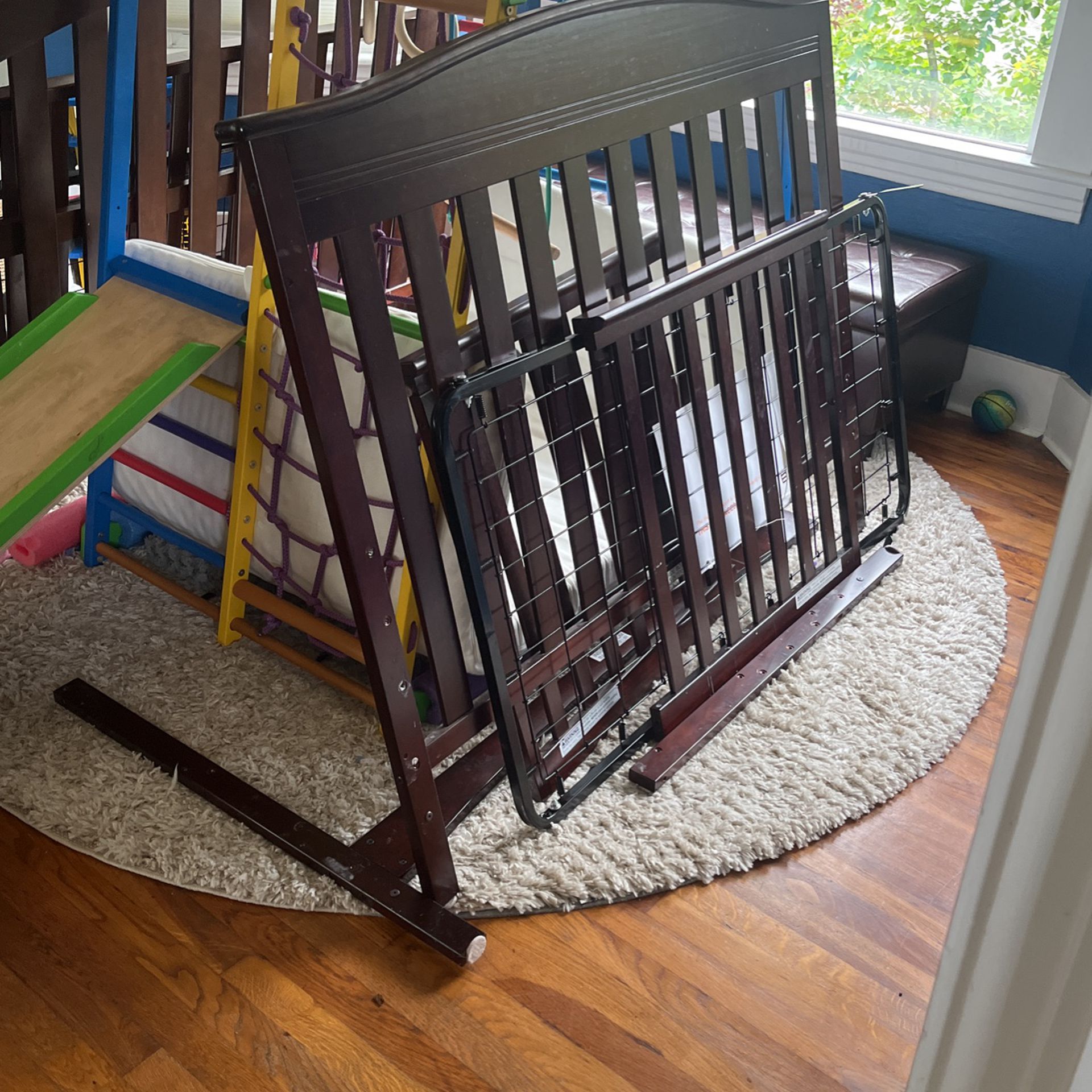 Two 3-in-1 Baby Cribs Toddler Beds