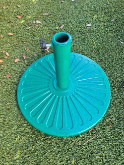 26LBS Umbrella Base Stand Color: tree top green