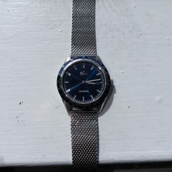 Lacoste Black Dial Mesh Watch