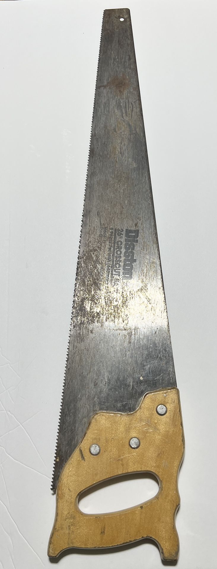 Vintage Disston Crosscut26” Saw. Made In USA