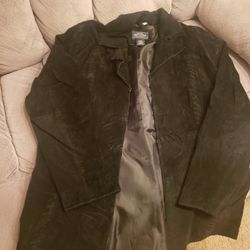 Womens XL Suede Jacket