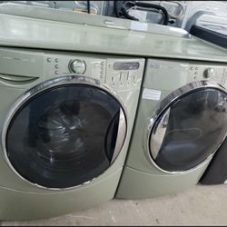 🔥😱Washer And Gas Dryer Set /with Folding Table🔥😱