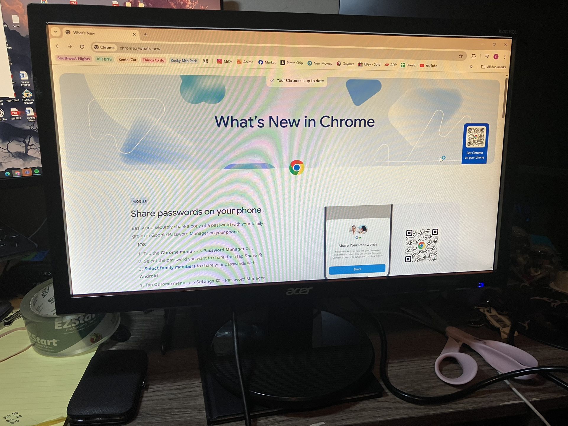 Acer 20” Widescreen HDMI Computer Monitor