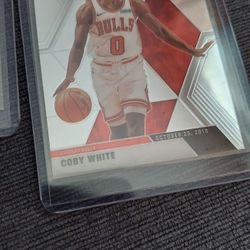 Coby White Rookie Panini Mosiac Cards Bulls Nba
