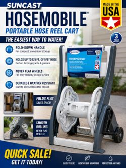 New Suncoast Mobile Hose  Reel Cart