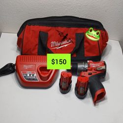 Milwaukee Hammer Drill Kit Set Combo