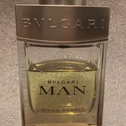Bvlgari Man Wood Neroli Men Eau De Parfum EDP 3.4 oz 100 ml Fragrance Cologne Perfume Spray