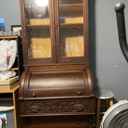 Antique Desk/ Bookcase