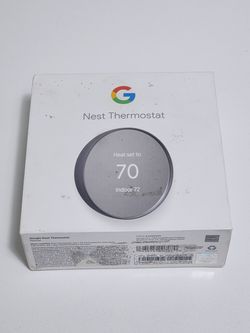 Google Nest Thermostat – Charcoal (Model G4CVZ)