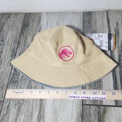 Youth Girls' Jurassic World Wide Brim Reversible Bucket Hat One Size A260

Pink Jurassic logo

New with tag,  Genuine Universal studio license product
