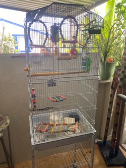 Cage w/stand