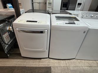 LG Top Load Washer and Dryer Set