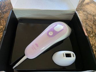 Braun Silk Expert Pro 3 - Lilac/White IPL Laser Kit - Hair Removal - Like New!