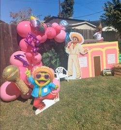 Bad Bunny Kid Party Decoration Set
