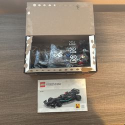 F1 Lego Car Set, Working Mechanical Pull Back