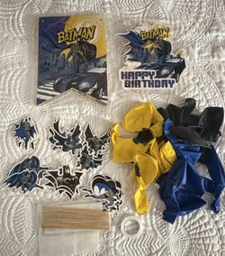 Batman Birthday Party Decorations (New)