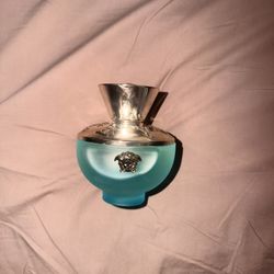 Versace Dylan Blue EDT (Turquoise Bottle) — Like New, No Box
