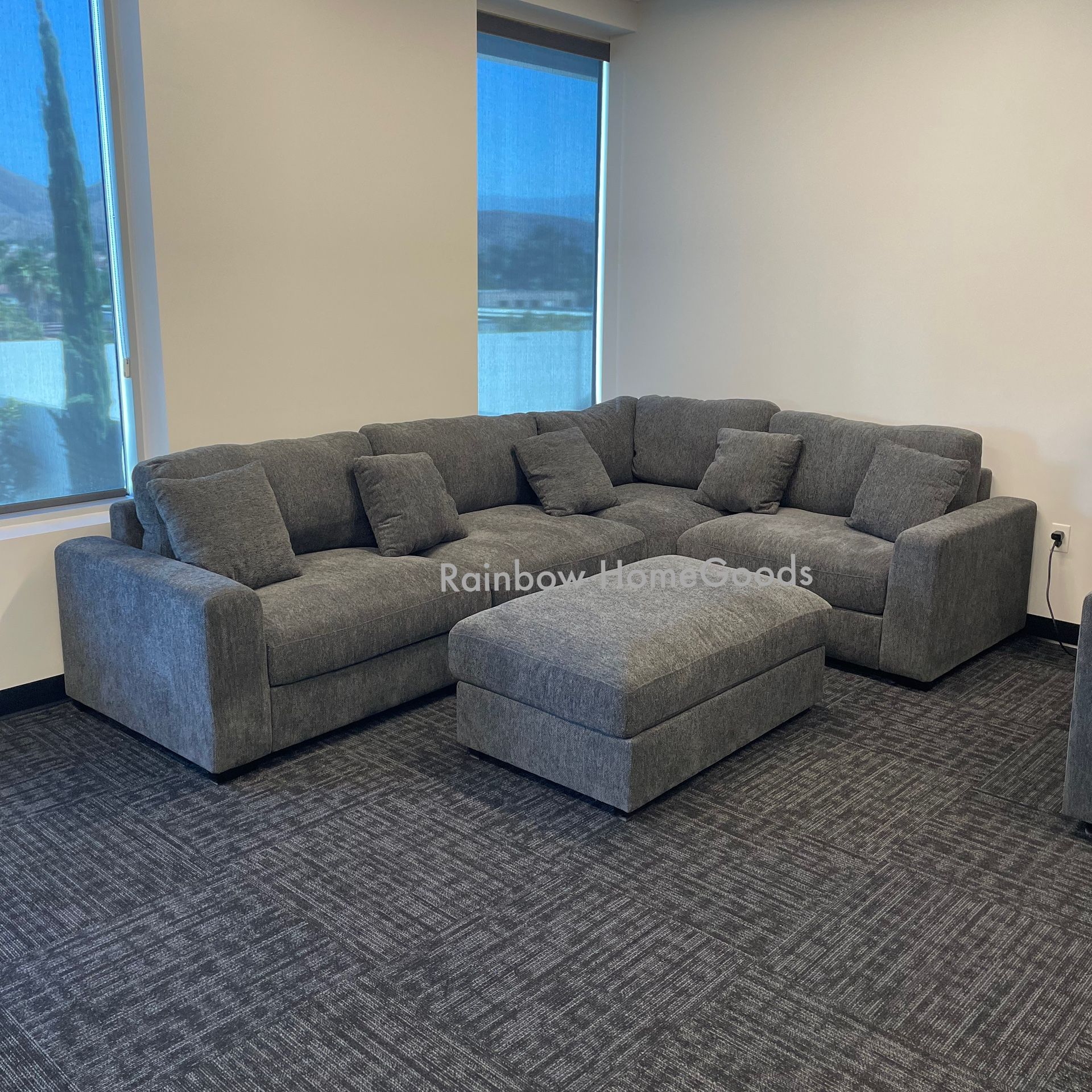 Oversized Customizable Sectional Sofa Couch