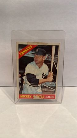 1966 Topps Mickey Mantle #50
