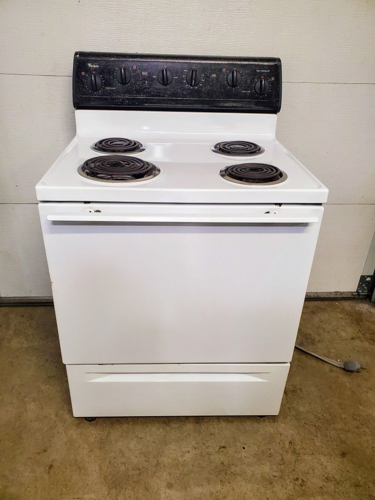 Whirlpool range oven