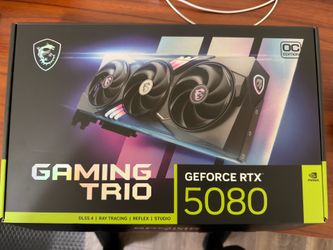MSI Gaming Trio GeForce RTX 5080 OC Edition