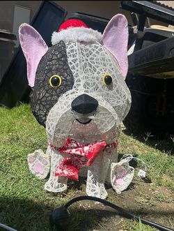 French Bulldog Christmas Decoration