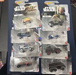 Vintage Star Wars Hotwheels set