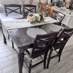 Dining Table 6 Chairs 