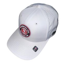 NEW ERA SAN FRANCISCO 49ERS COOL ERA WHITE SNAPBACK HAT