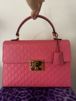 Authentic Hot pink Gucci Handbag 