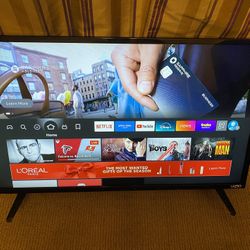 The Vizio D32f-E1 is a 32-inch Full HD (1080p) Smart LED TV Amazon Fire Stick