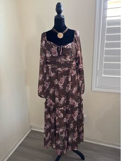 Dress larger
