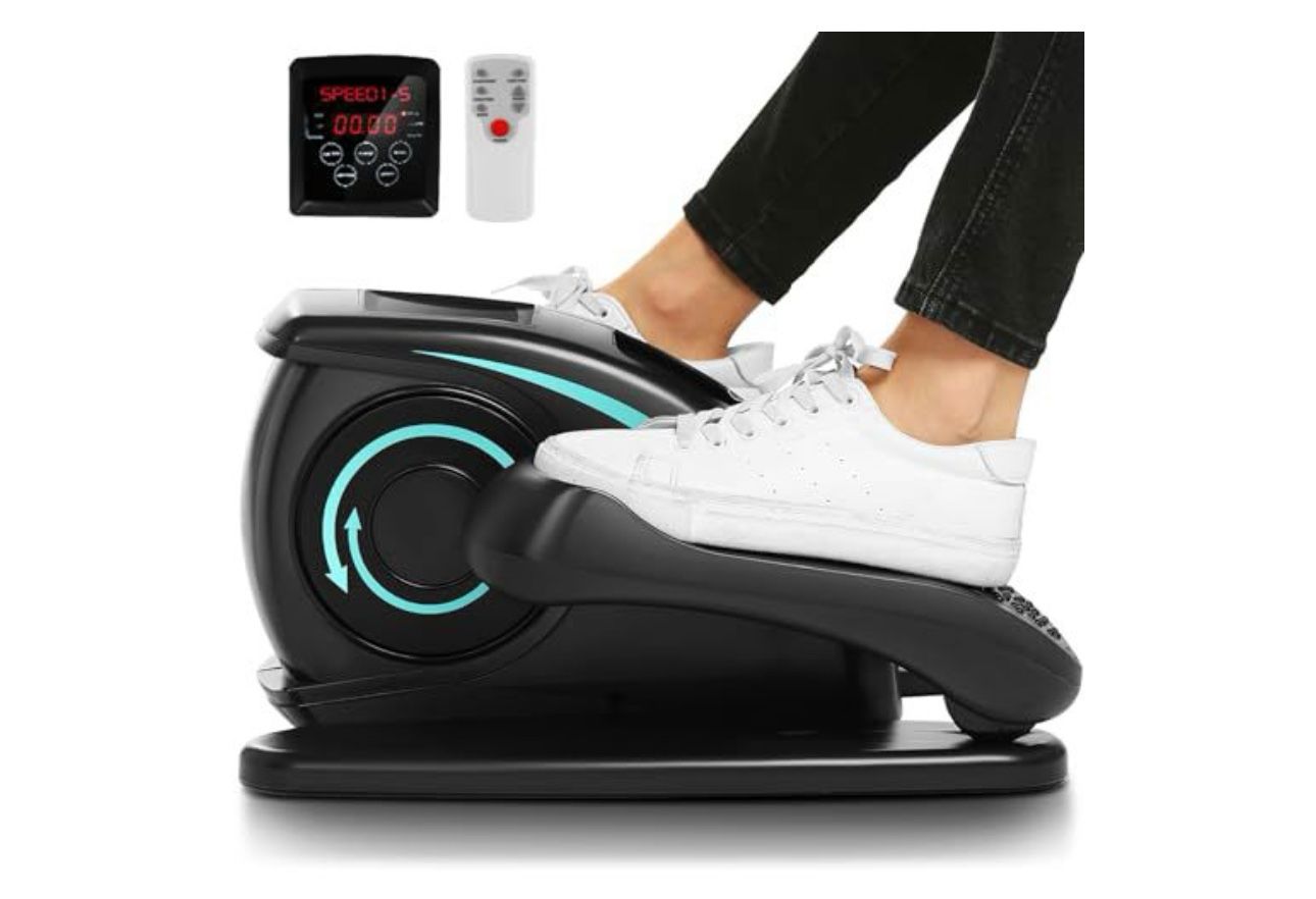 Under desk elliptical