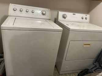 washer and dryer