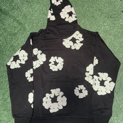 Denim Tears The Cotton Wreath Sweatshirt Black Hoodie 