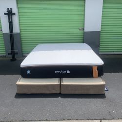 California King Bed And Frame.     