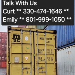 20FT / 40FT Wind And Water Tight Shipping Containers. Conex Sea Cans. New And Used! Indestructible Storage! Payment Plans!  Call Us! 330-474-1646