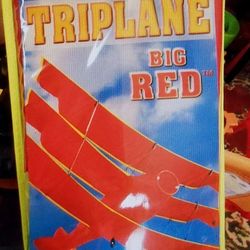 5 foot long red baron triplane