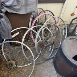 26 In Back Rims And Beach Cruiser Tires