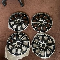 4 Pcs Set Wheel  Cover Hubcaps 15 Inch