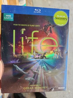 LIFE BBC Makers of Planet Earth & Blue Planet Blu-Ray Oprah 4 Disc Set BRAND NEW