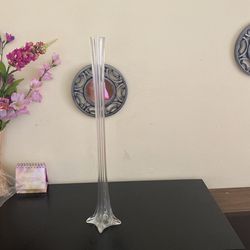 Tall flower vase