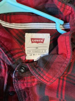 Red Lumberjack Levi’s