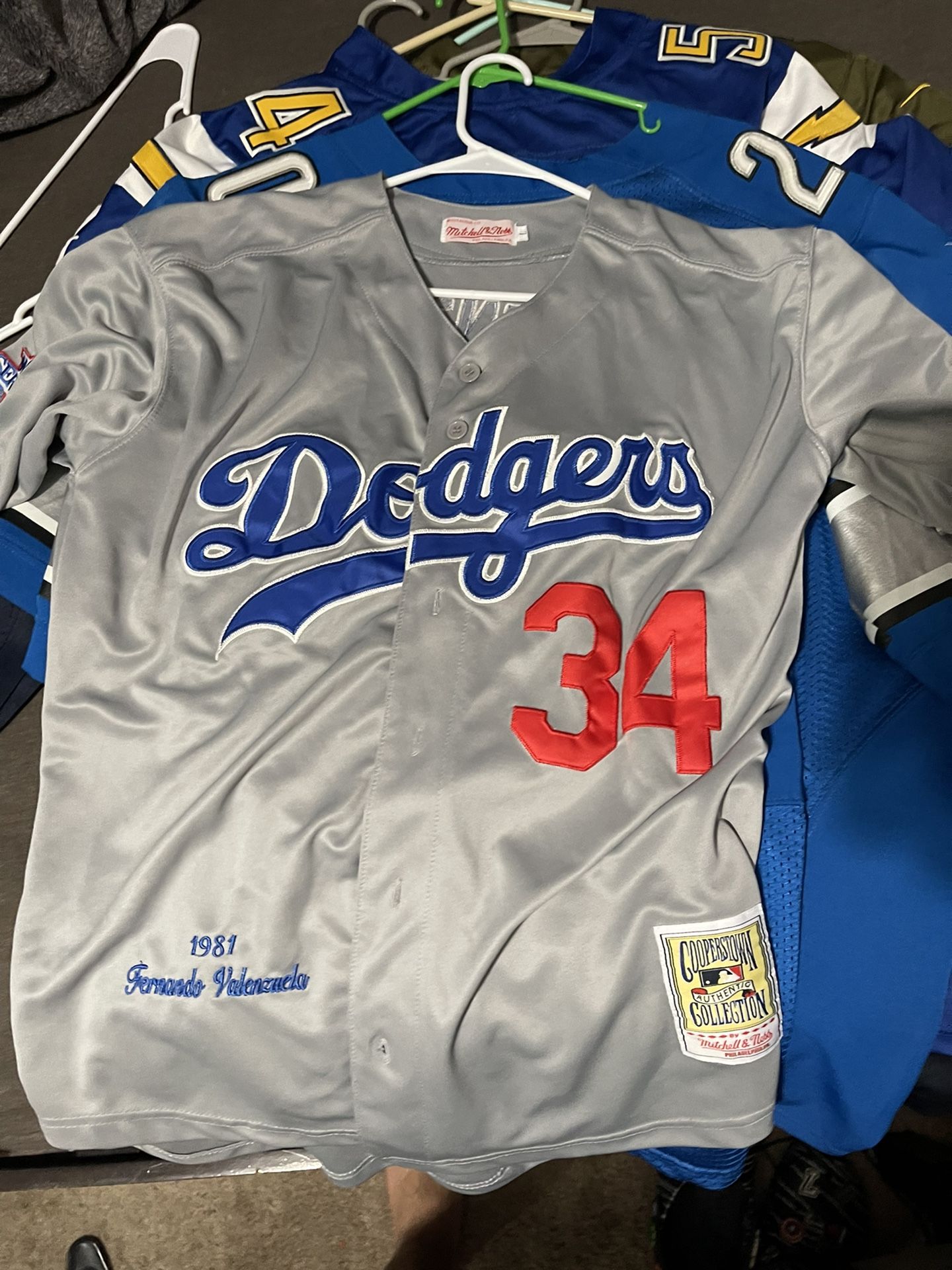 MITCHELL & NESS FERNANDO VALENZUELA JERSEY for Sale in Fullerton, CA -  OfferUp