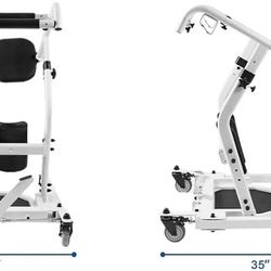 VOCIC Sit to Stand Lift with Wheels, Stand Assist Patient Transfer Device for Elderly Home Care